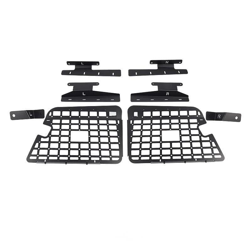 Lexus LX470 Toyota Land Cruiser 100 molle panel system rear side window panel components and brackets