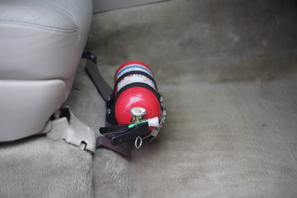 Toyota Land Cruiser 100 Series Front Seat Fire Extinguisher Bracket Holder