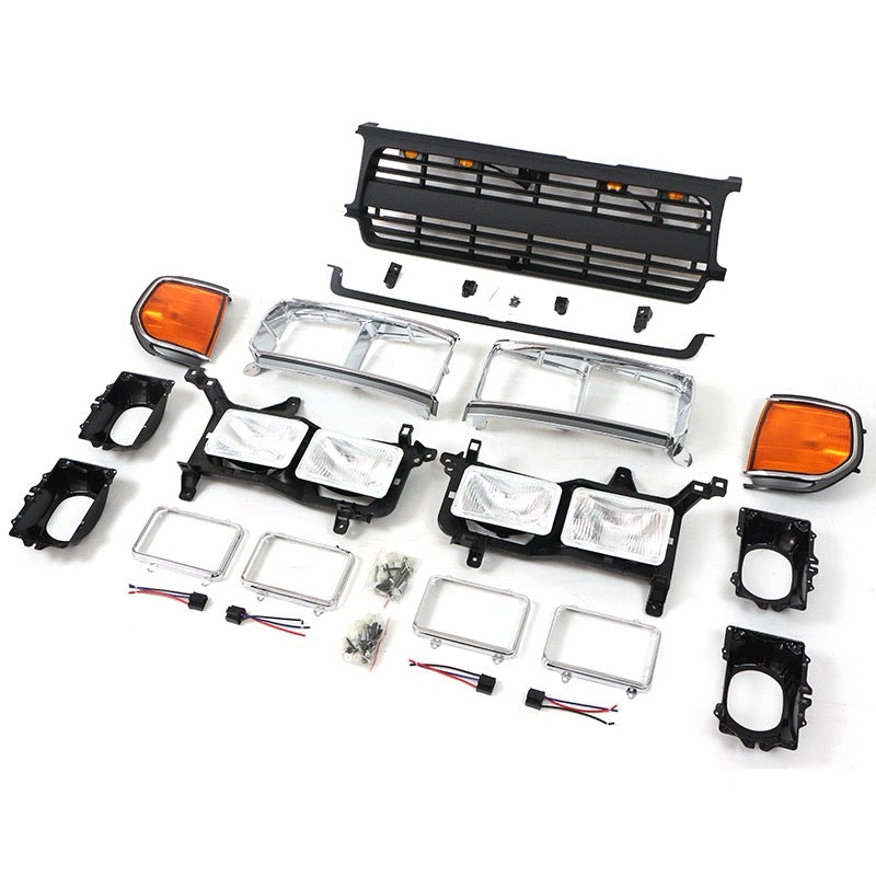 Toyota Land Cruiser LC80 Front Quad Headlight Conversion Kit – GX Look