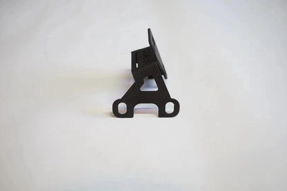 Side View of a Heavy-duty hinge mounting bracket for Toyota Land Cruiser 100 rear LED work lights and accessories 