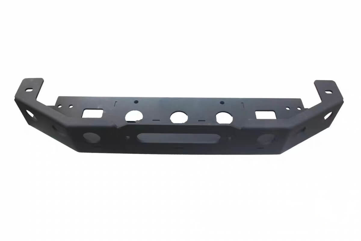 Land Cruiser 100 winch plate mount for stock front bumper – heavy duty steel powder coated