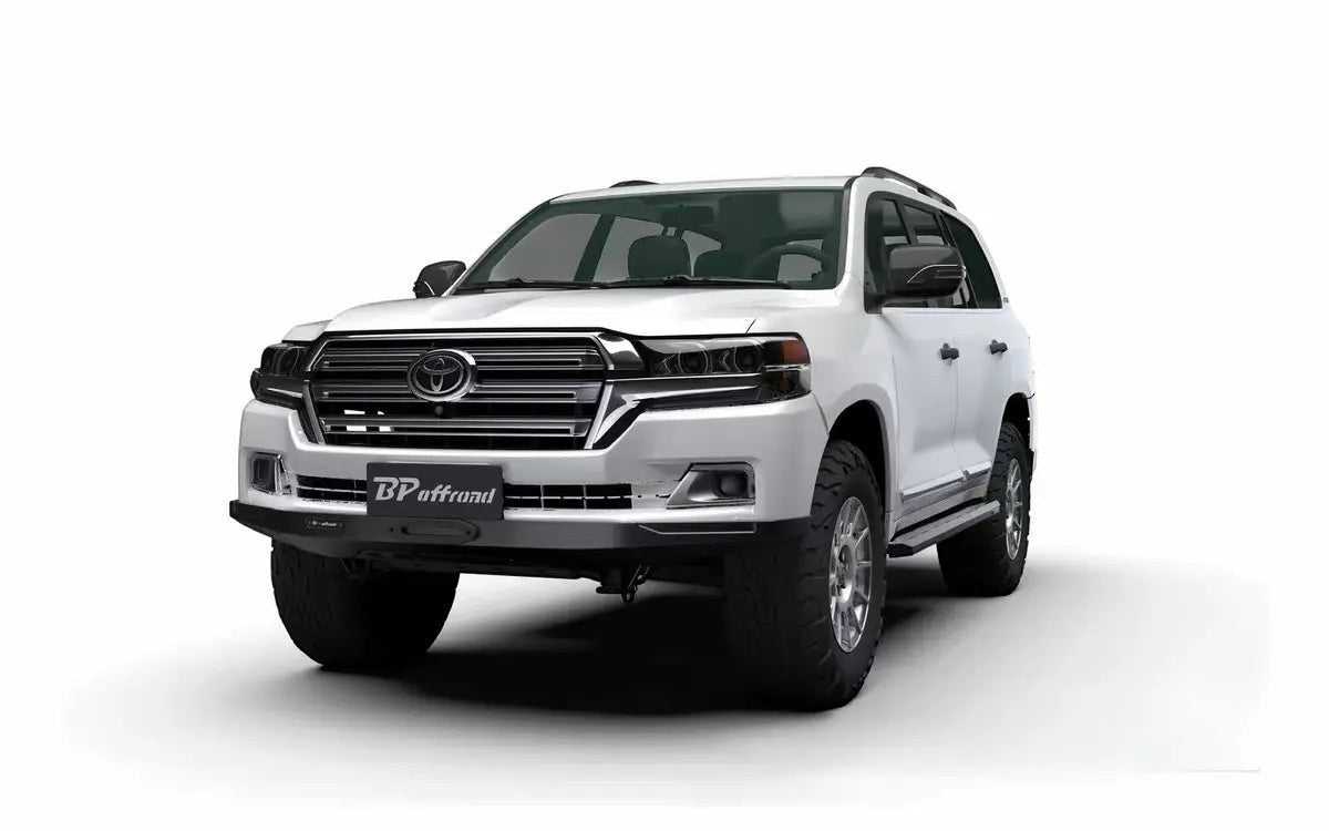 White SUV with 'BP offroad' branding on a white background
