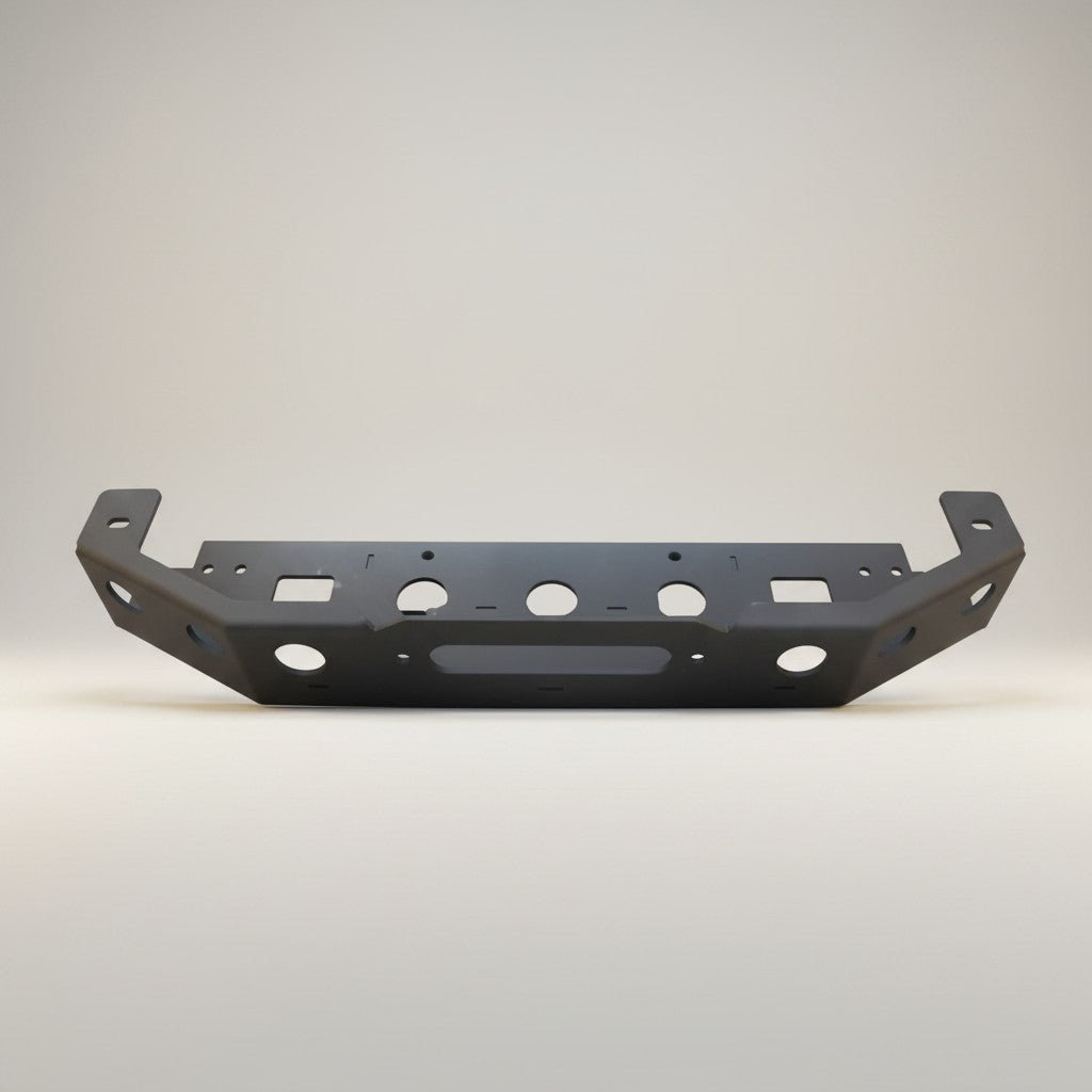 Ninja Cruiser black steel hidden winch mount plate for Toyota Land Cruiser 100 Series and Lexus LX470