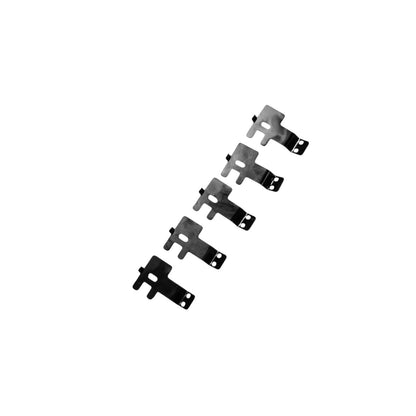 Ninja Cruiser Toyota Land Cruiser 80 CB radio mount bracket, powder-coated steel, compact design for CB/GMRS radios.