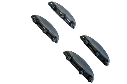 Ninja Cruiser dark grey ABS dashboard expansion mount with three 25mm ball joints for 2004-2007 Land Cruiser 100/Lexus LX470.