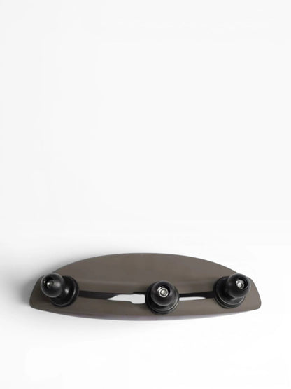 Ninja Cruiser dark grey ABS dashboard expansion mount with three 1-inch ball joints for 2004-2007 Land Cruiser 100/Lexus LX470