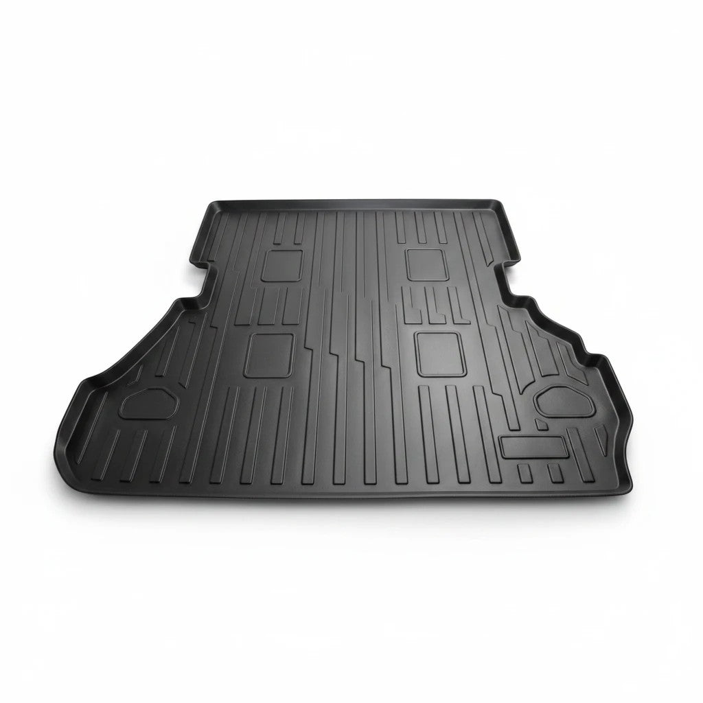 Ninja Cruiser black 3D floor and cargo mat for Land Cruiser 100/Lexus LX470 (1998-2007). Waterproof, custom fit.