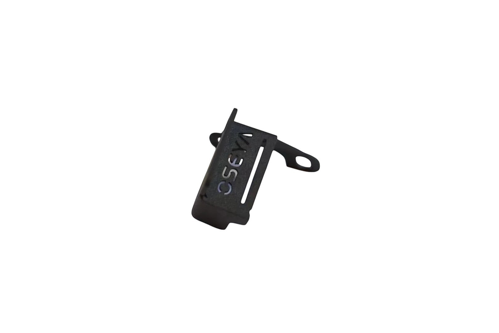 Heavy-duty hinge mounting bracket for Toyota Land Cruiser 100 rear LED work lights and accessories with OSEYA logo