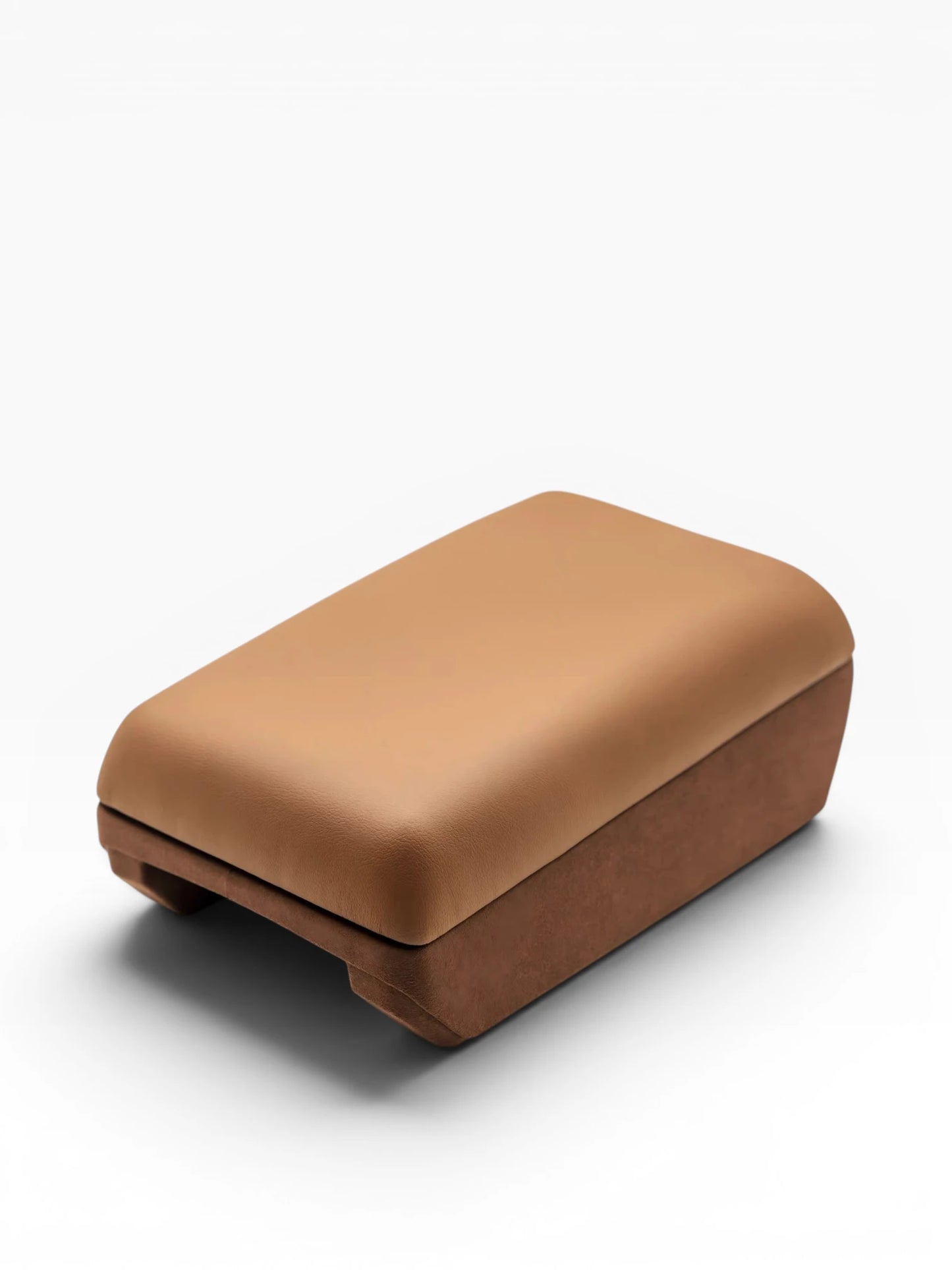 Ninja Cruiser Tan Leather Armrest for Land Cruiser 70 Series LC79 Shaas and LC76 Troopy. Premium interior hardware for 2023+ models.