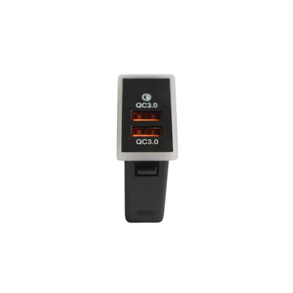 Ninja Cruiser Toyota Land Cruiser 100 Series dual USB-A fast charging port with QC3.0 support.