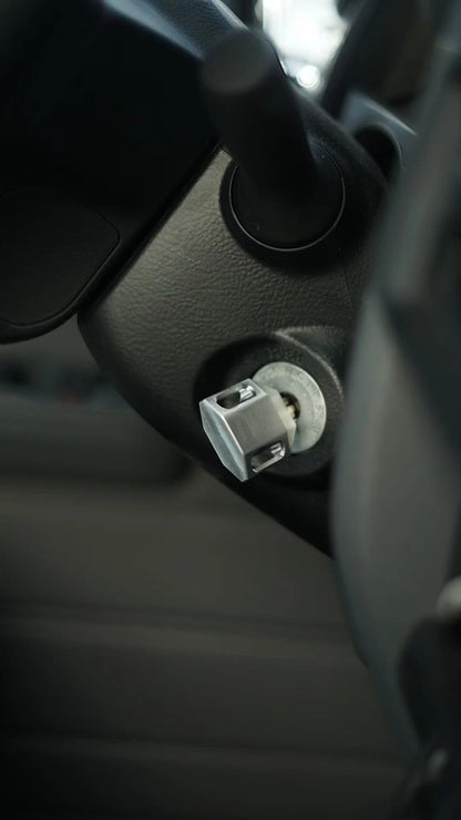 Ninja Cruiser brushed silver metal alloy key blank for Toyota Land Cruiser 70 Series ignition
